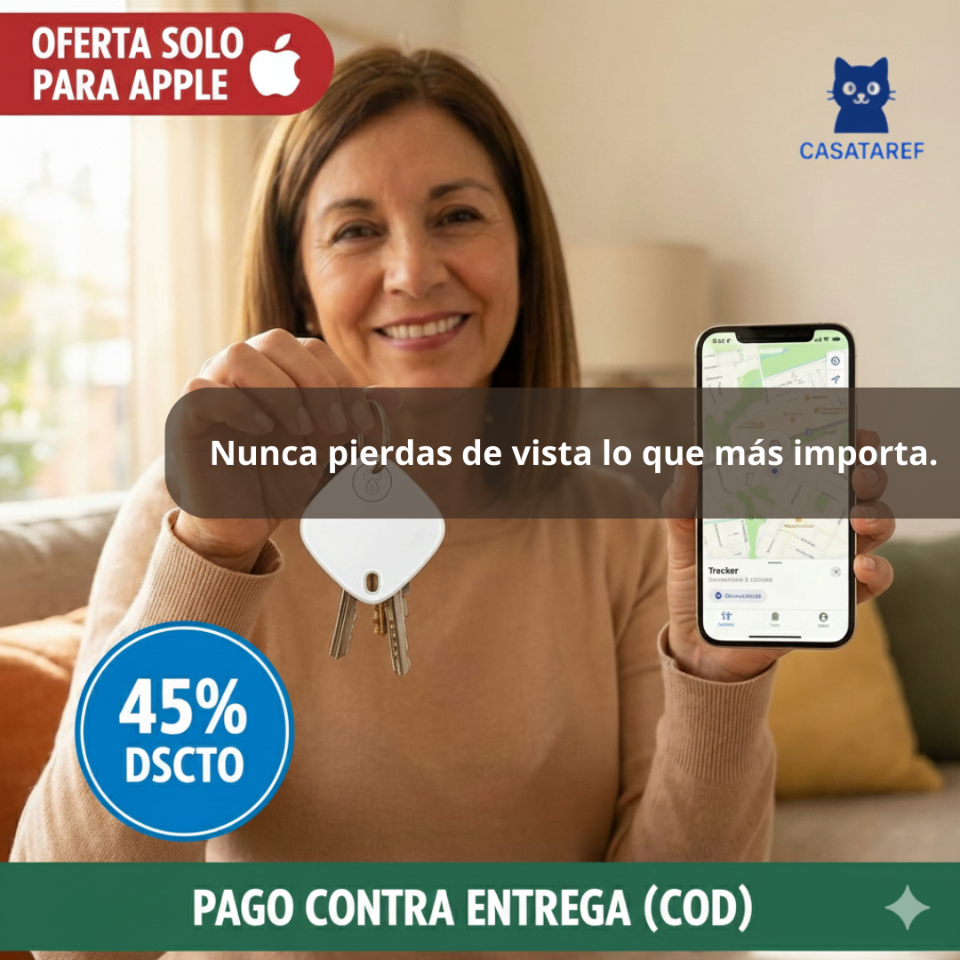 AirTag GPS para iPhone – Rastreo Preciso – Encuentra tus objetos en segundos sin complicaciones