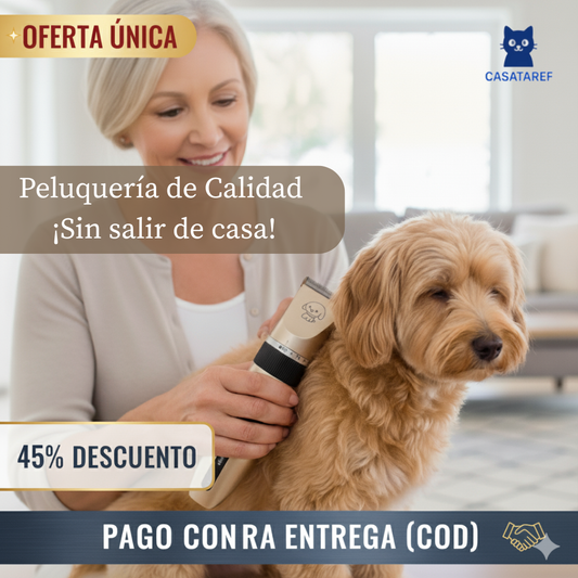 Cortapelos Premium Mascotas – Corta sin tirones – Pelaje perfecto en minutos sin salir de casa