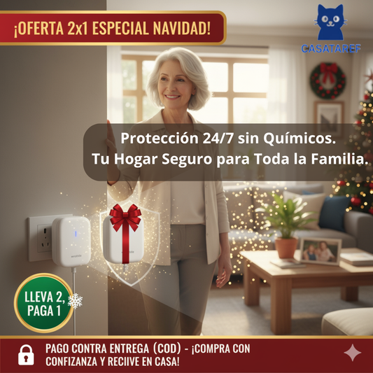 Repelente Ultrasónico – Ahorra Tiempo y Esfuerzo – Mantén tu hogar libre de ratones en solo días