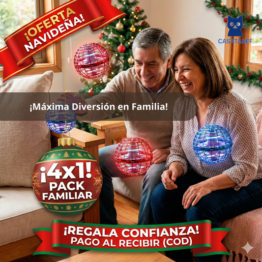 FlyNova Set x4 – Spinner Aéreo Infantil – Mantén a los niños jugando sin pantallas todo el día