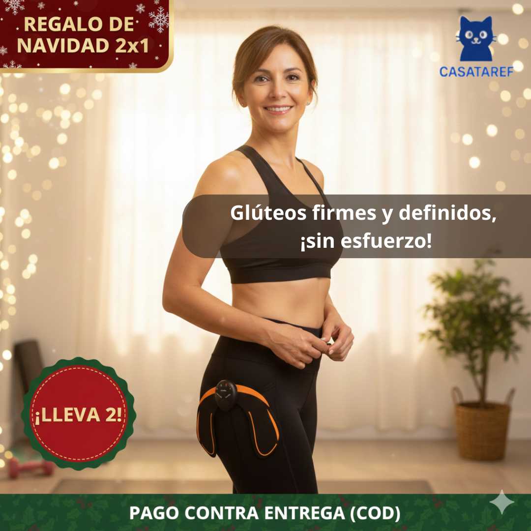 Masajeador de Glúteos EMS – Alivia Tensión en Minutos – Bienestar Diario en 5 Minutos