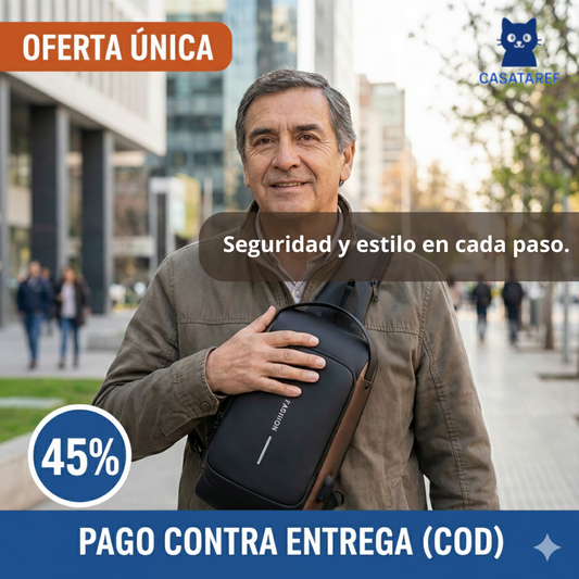 Bolso Antirrobo – Carga y Organización – Protege tus cosas y te mantiene conectado todo el día