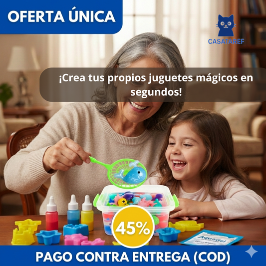 Kit de Juguetes Acuáticos – Juego Creativo – Diversión Educativa Sin Pantallas en Minutos