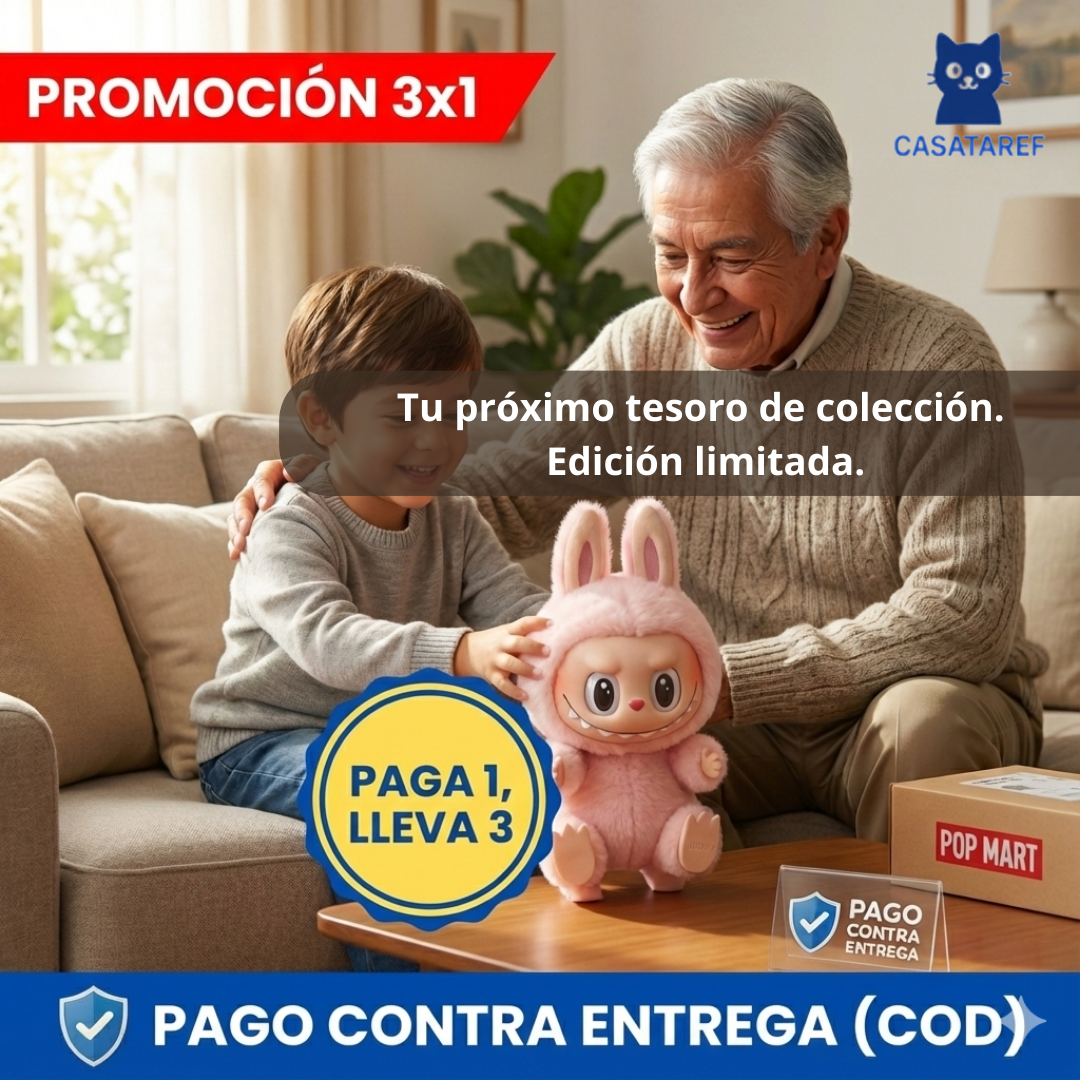 Pack Labubu 3×1 – Peluches Coleccionables – Más Regalos al Mismo Precio