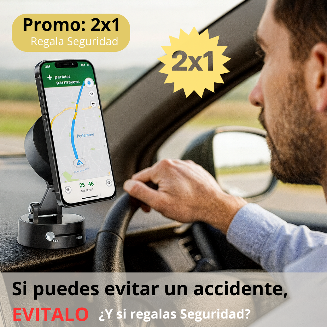 Soporte Célular Magnético X2 - Asegura tu Teléfono - PROMOCIÓN 2X1