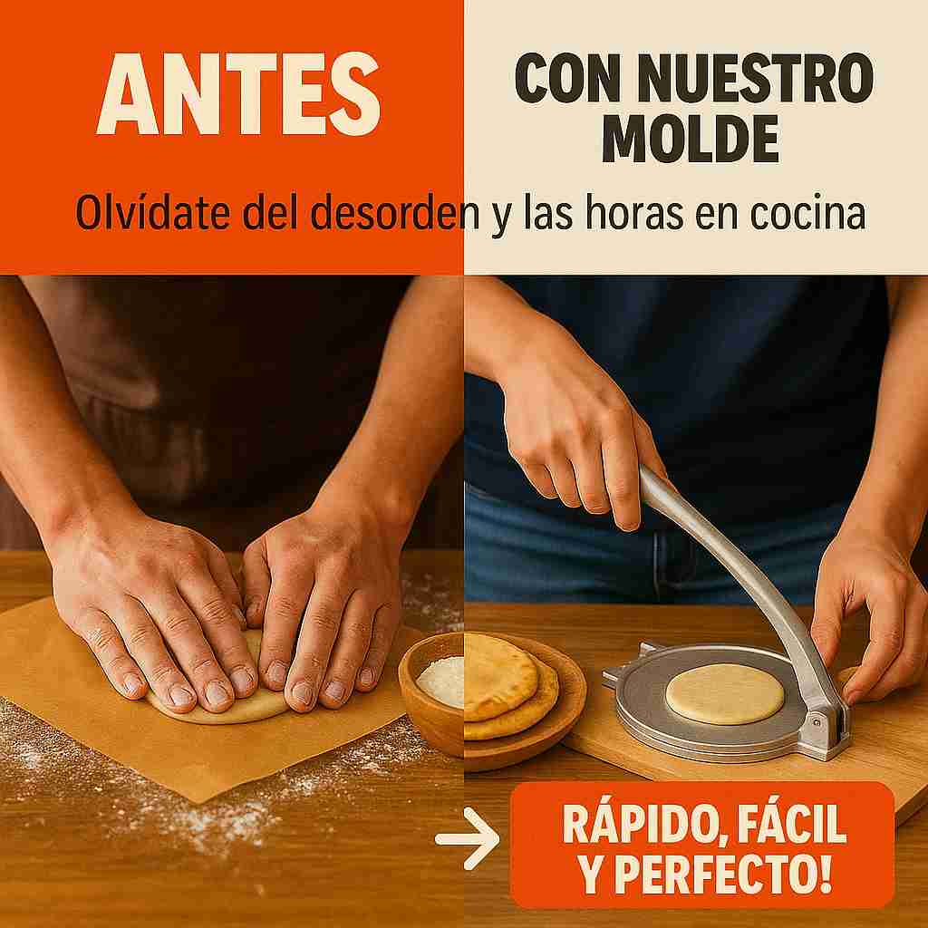 Prensa Dieciochera – Masas perfectas para el 18 en menos de 5 min