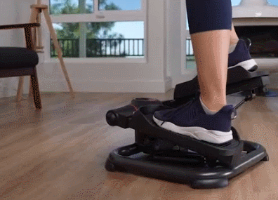 Escaladora Elíptica con Bandas – Cardio de Bajo Impacto – Mejora tu Salud Desde Casa en Pocos Minutos al Día