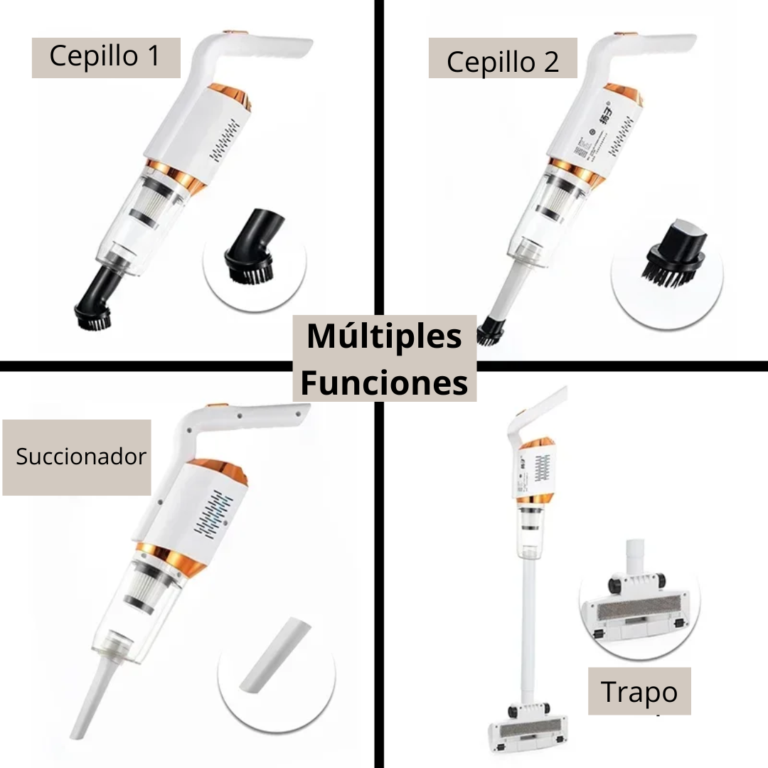 Aspiradora Inalámbrica 🧹 Olvídate del Cable