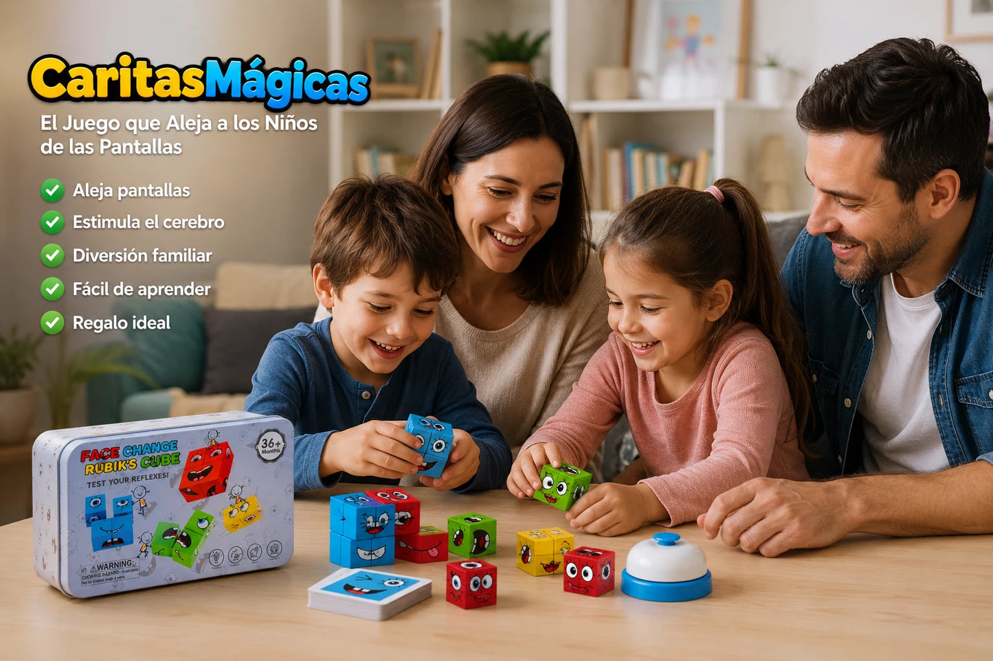 CaritasMágicas - El Juego que Aleja a los Niños de las Pantallas