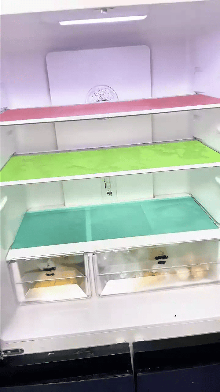 FreshMat Pack x4 - Refrigerador Limpio, Protegido y Sin Derrames