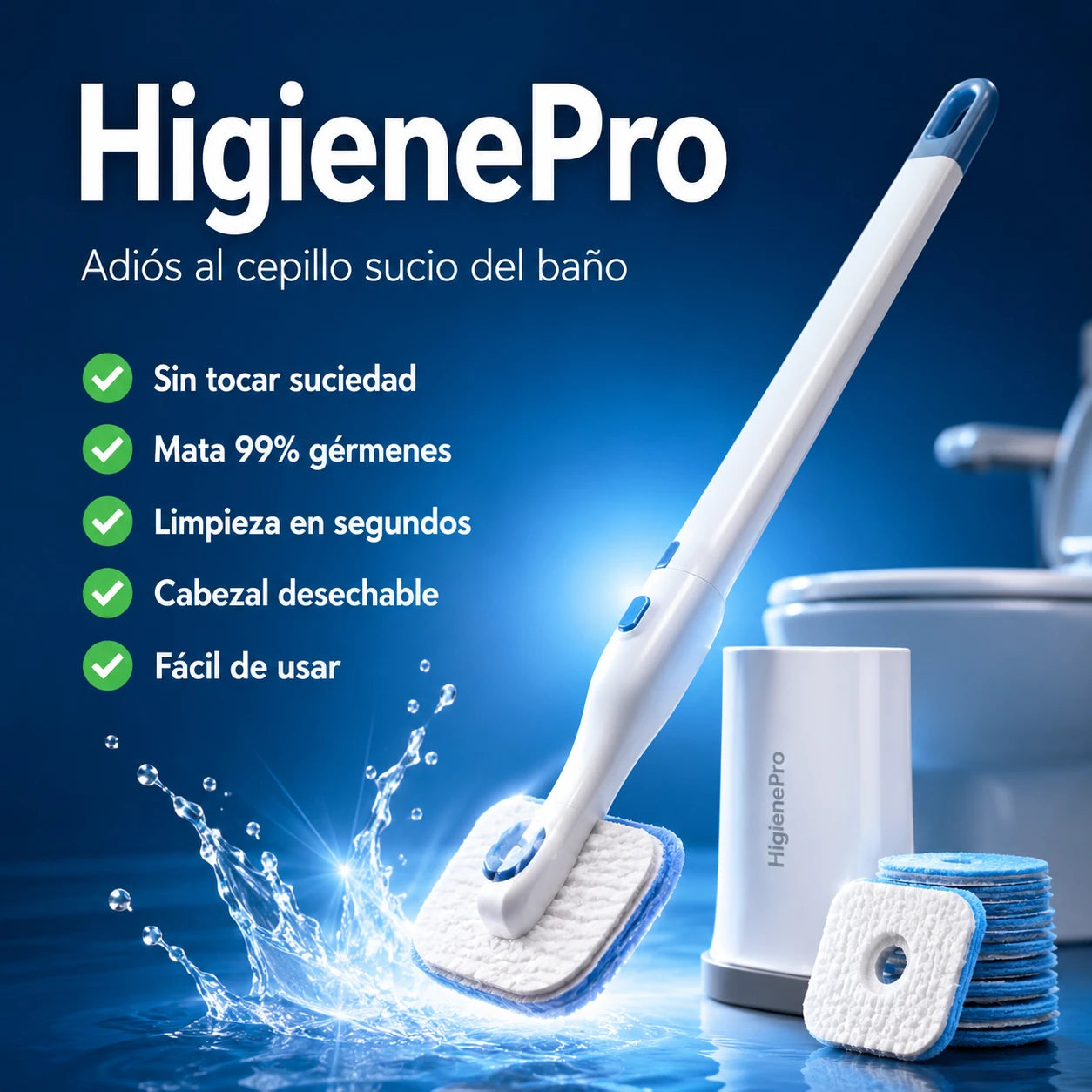 HigienePro - Adiós al cepillo sucio del baño