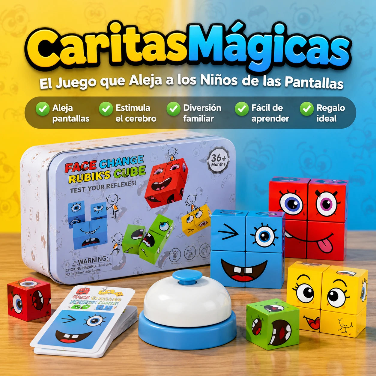 CaritasMágicas - El Juego que Aleja a los Niños de las Pantallas