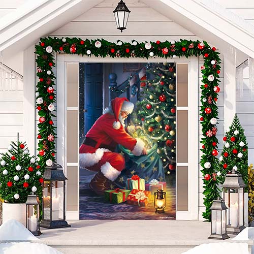 🎄 Promoción 3×1: ¡Decora tres puertas por el precio de una!