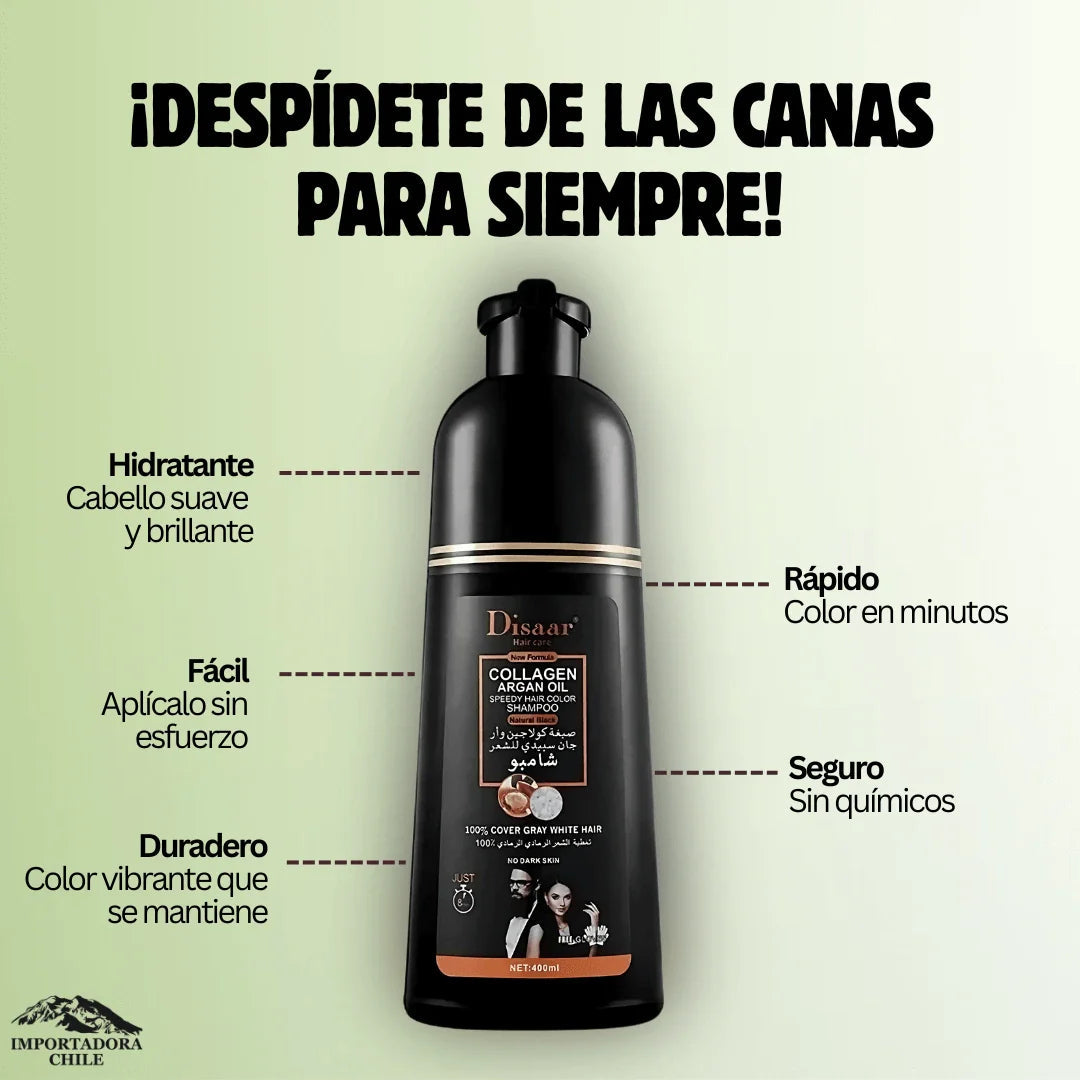 Shampoo Colorante – Cubre Canas