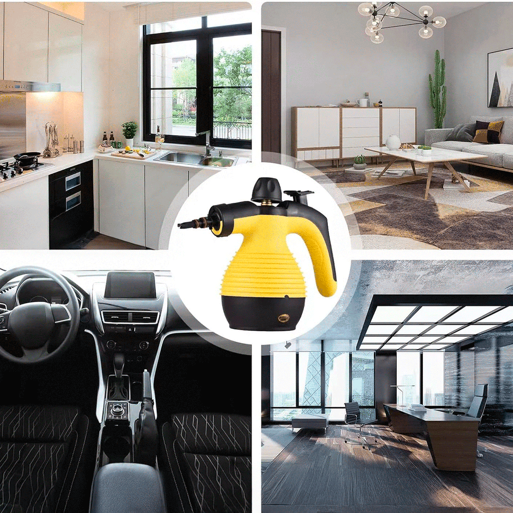 Mopa a Vapor Portátil – Limpieza Profunda sin Químicos – Pisos Relucientes en Minutos