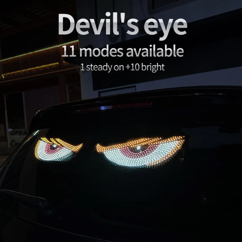 Devil’s Eye LED Panel – Mirada Iluminada – Destaca y mejora tu visibilidad en segundos