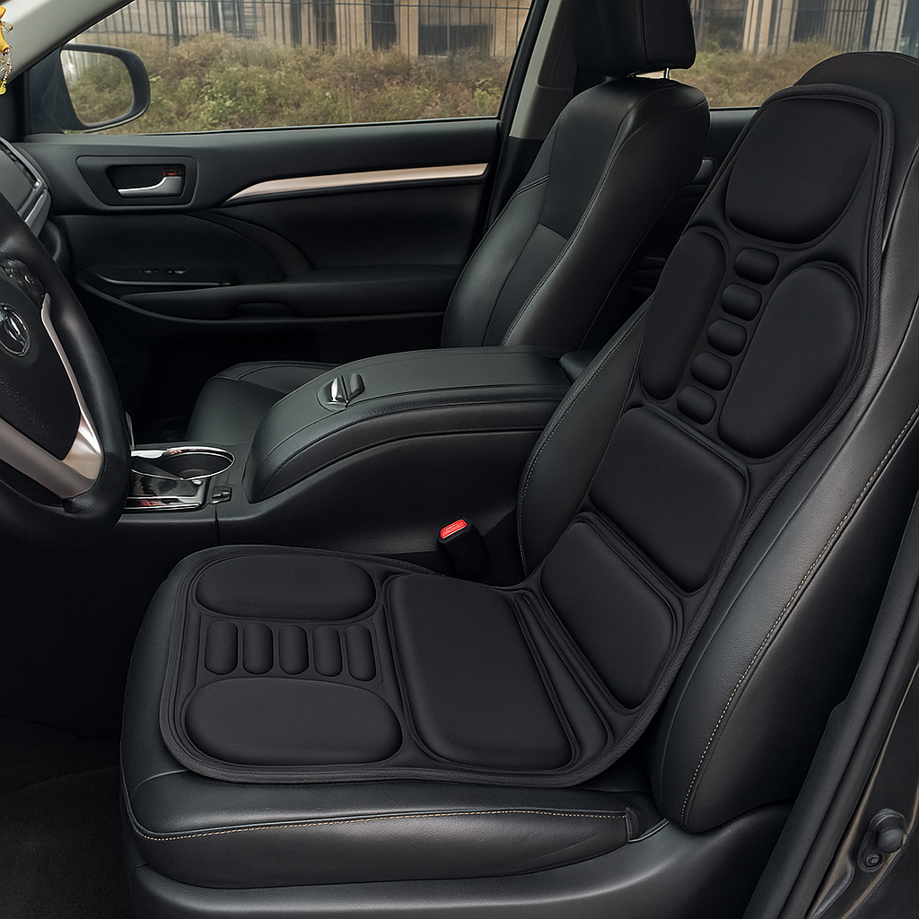 Cojín Masajeador Eléctrico – Masaje Completo – Alivia Dolor y Tensión en 10 Minutos